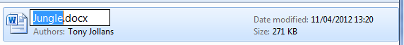 About to rename your file